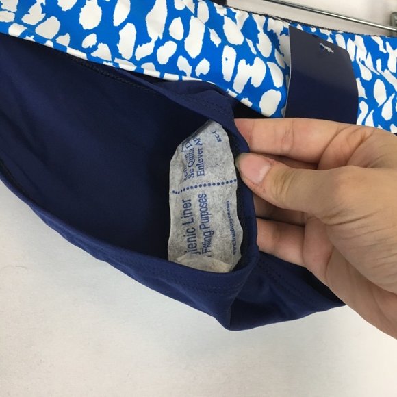 3/$30 Splendid Coastal Banded Blue Swim Bottoms Size S - Picture 4 of 12